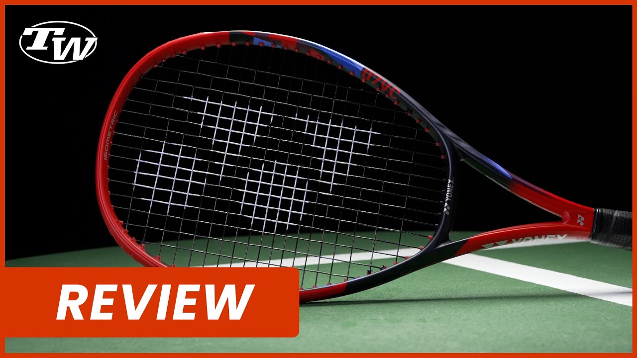Обзор теннисной ракетки Yonex VCORE 100 2023: быстрая, удобная для вращения, с обновлённой геомет...