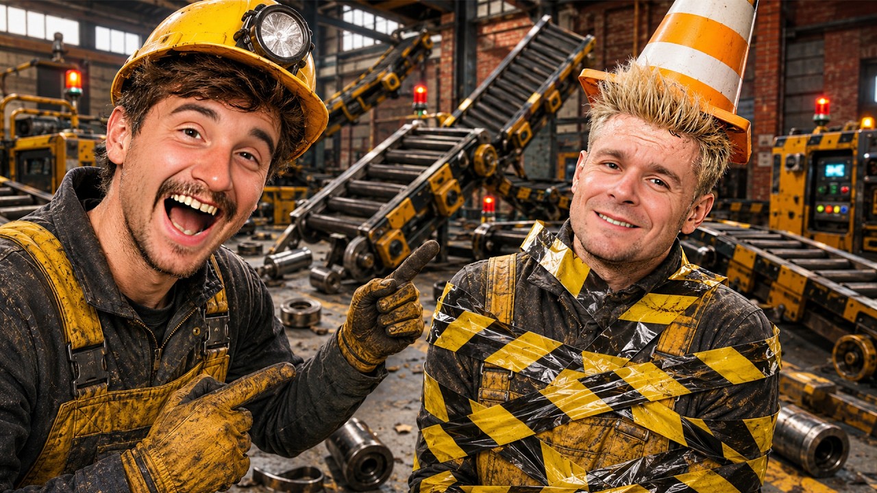 BLADII DISMANTLED THE ENTIRE FACTORY!? | ORE FACTORY SQUAD #4 @PAPAPLAGA @Bladii309 @Diabeuu