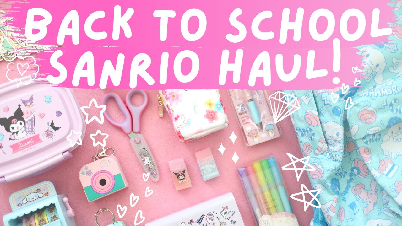 Kawaii Sanrio: возвращение в школу!