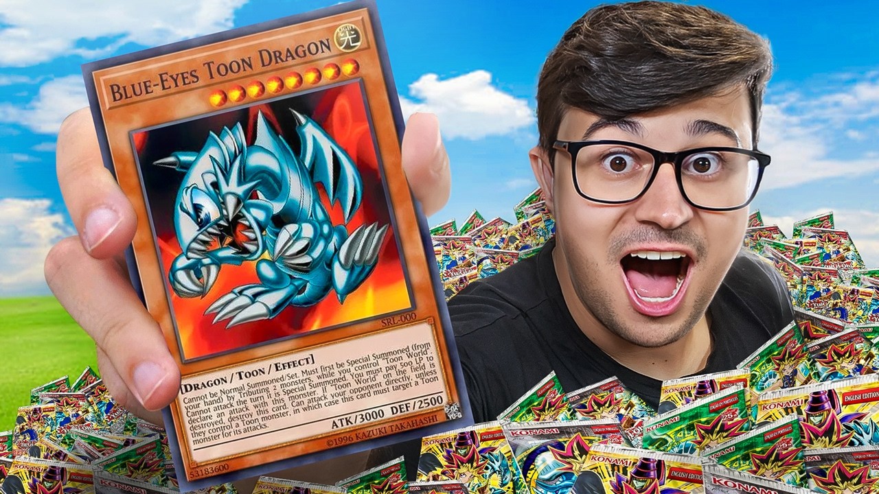 Abrindo 128 PACOTINHOS de YU-GI-OH! (Valeu a pena?)