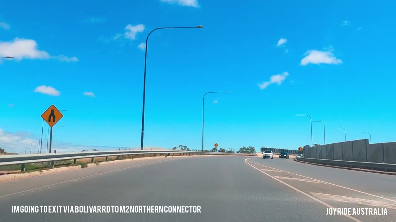Cruising North  | Port Wakefield Rd to Bolivar Rd exit to M2 Northern Connector