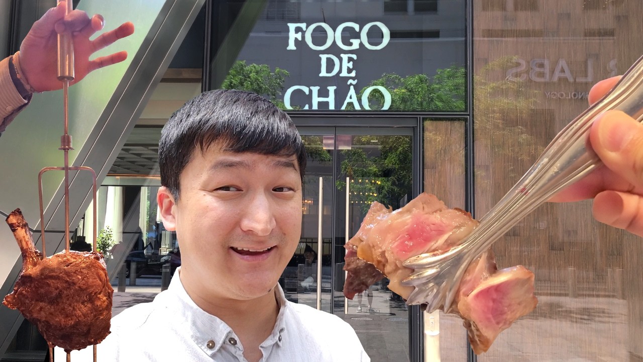 Trying Fogo De Chão! World's BEST All-You-Can-Eat Steak?