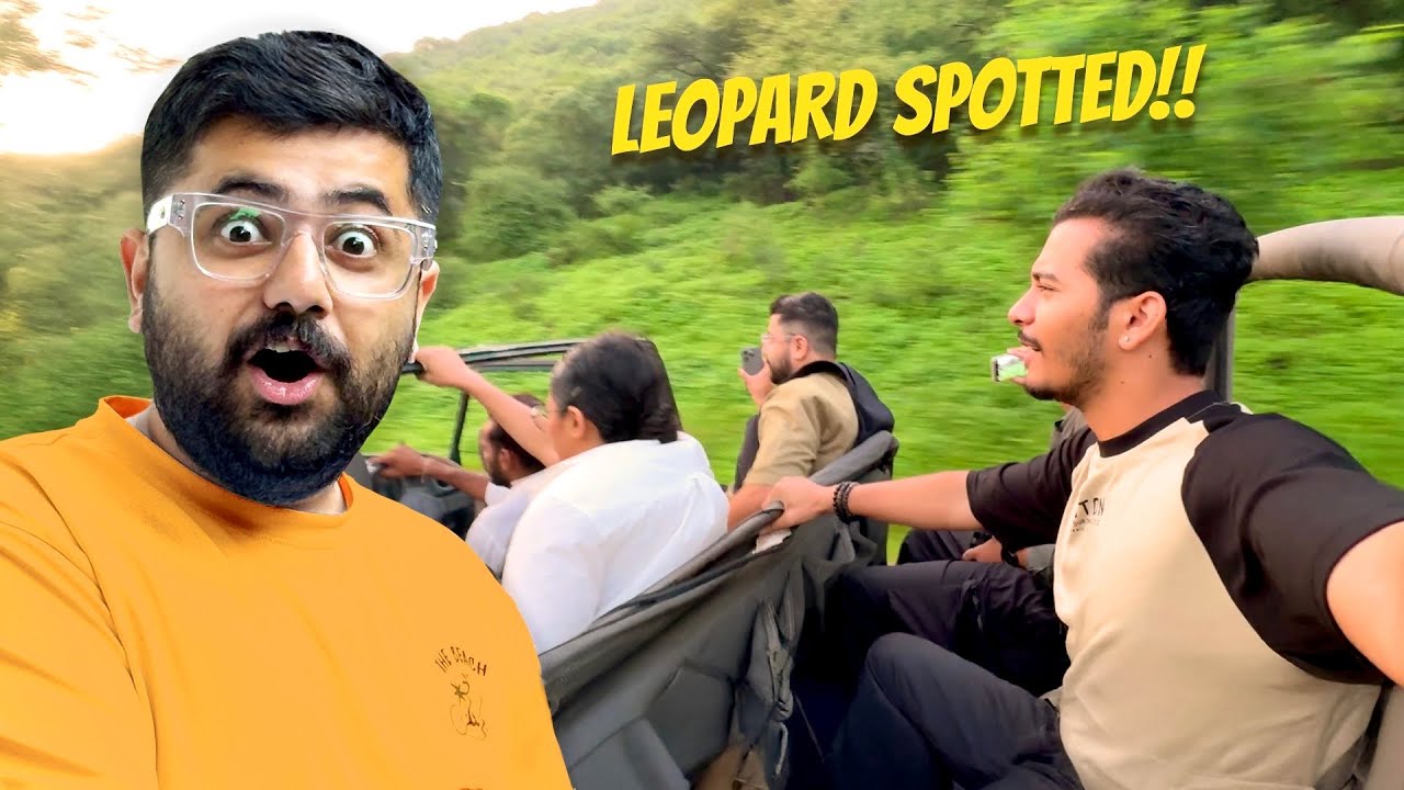 We went to see Leopards in Jaipur! 😮