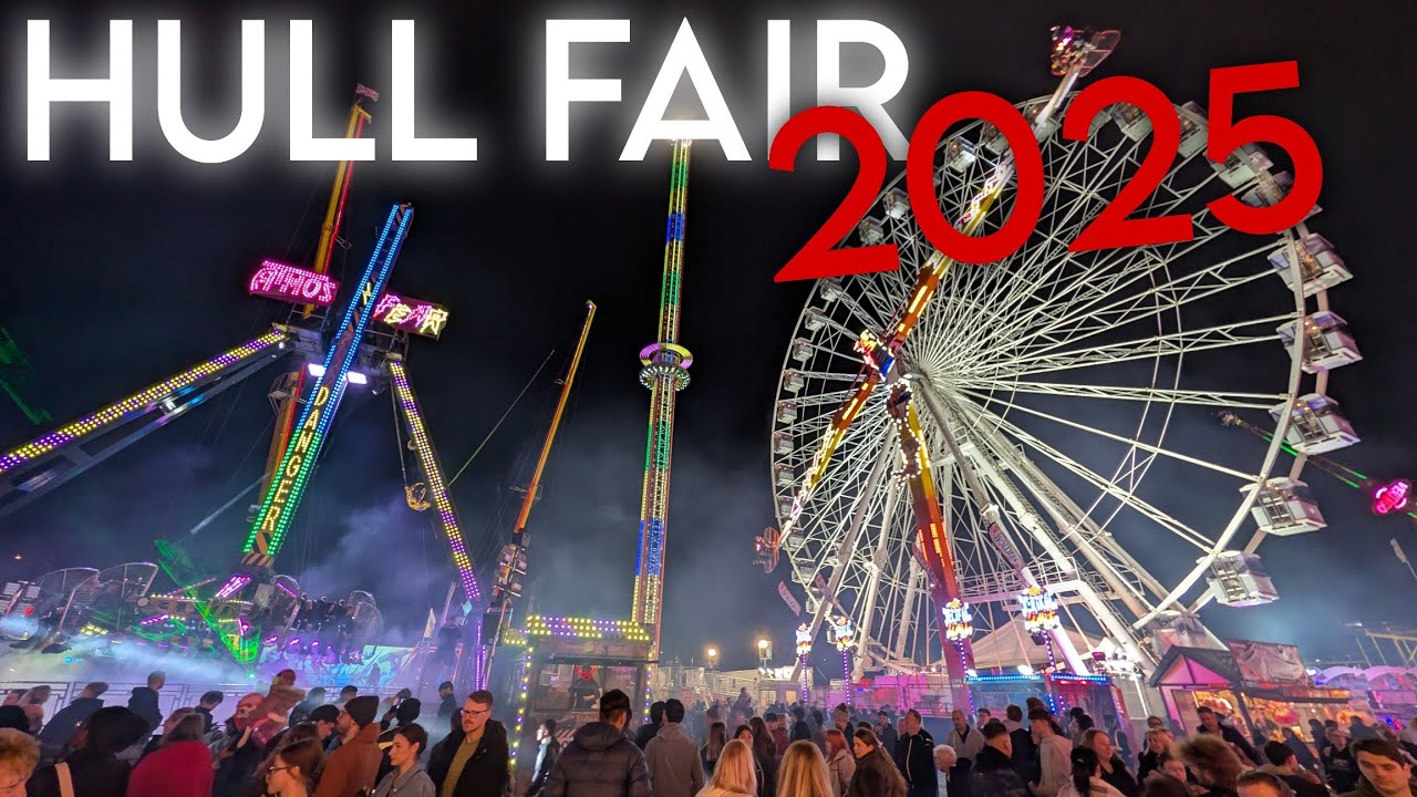 Hull Fair 2025 | Opening Night | Full Walk Through Tour