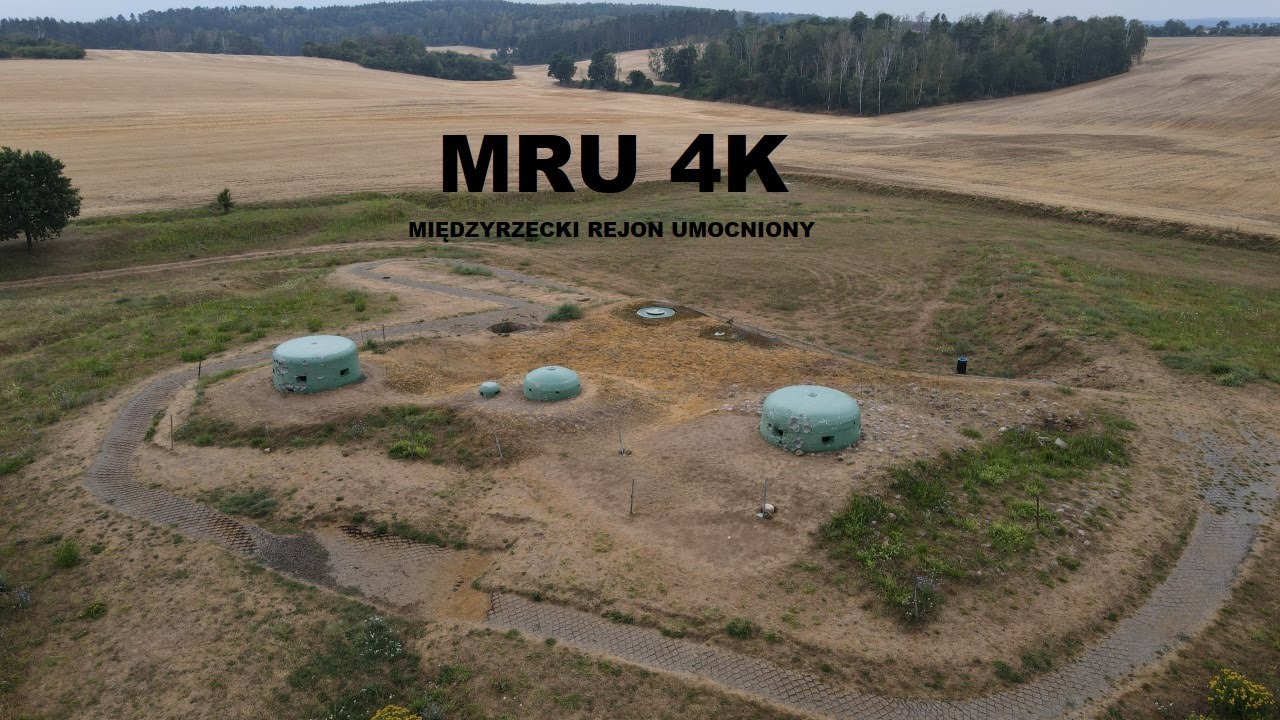 MRU - Międzyrzecki Rejon Umocniony || DRON 4K