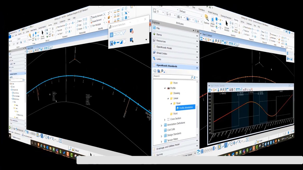 OpenRoads Designer 2021 Release 2 White Space Management