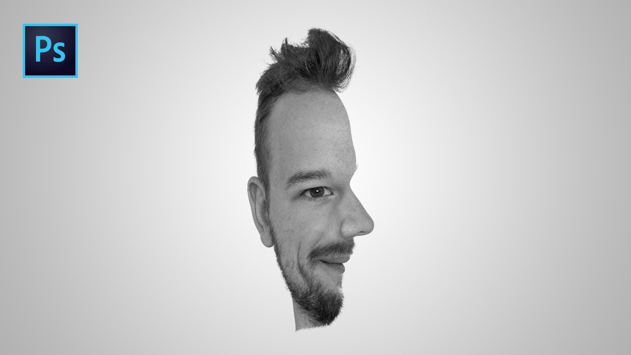 [PHOTOSHOP] : Un portrait avec illusion d'optique !