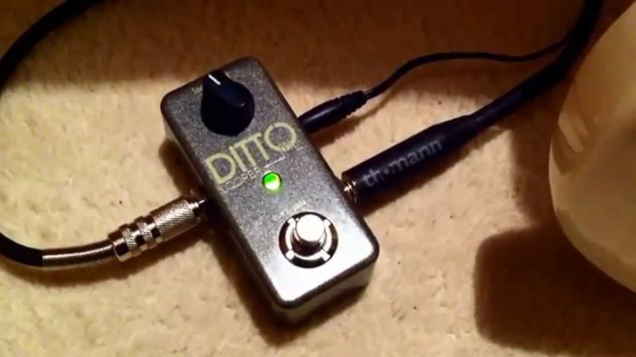 Ditto Looper - VOX VT 40+ and my new Fender Stratocaster