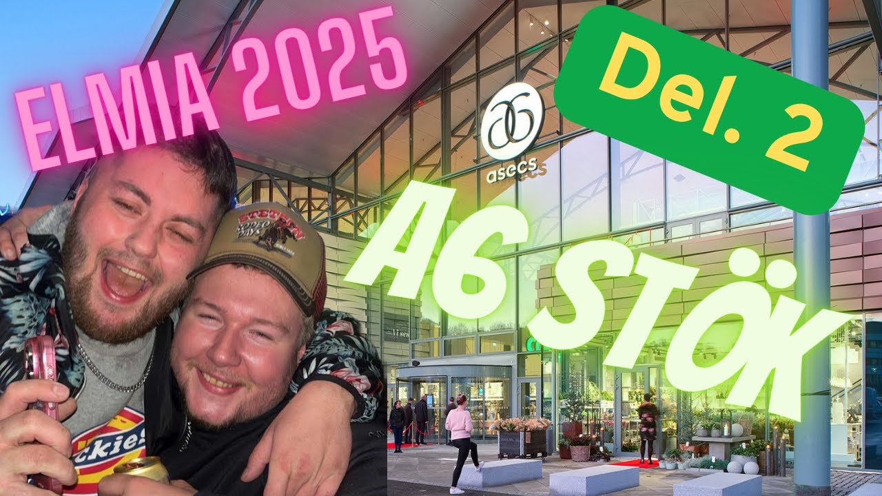 Elmia 2025 A6 Lördag stök och fylla