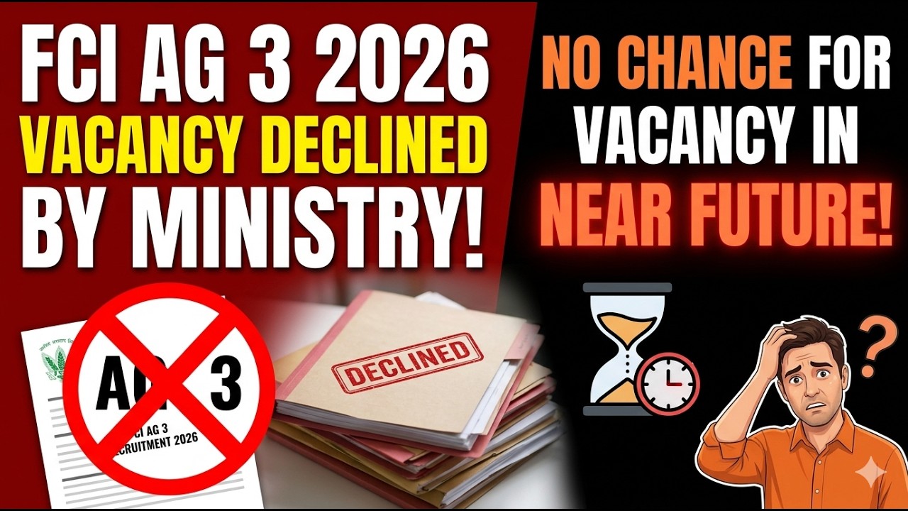 About FCI AG 3 2026 Vacancy