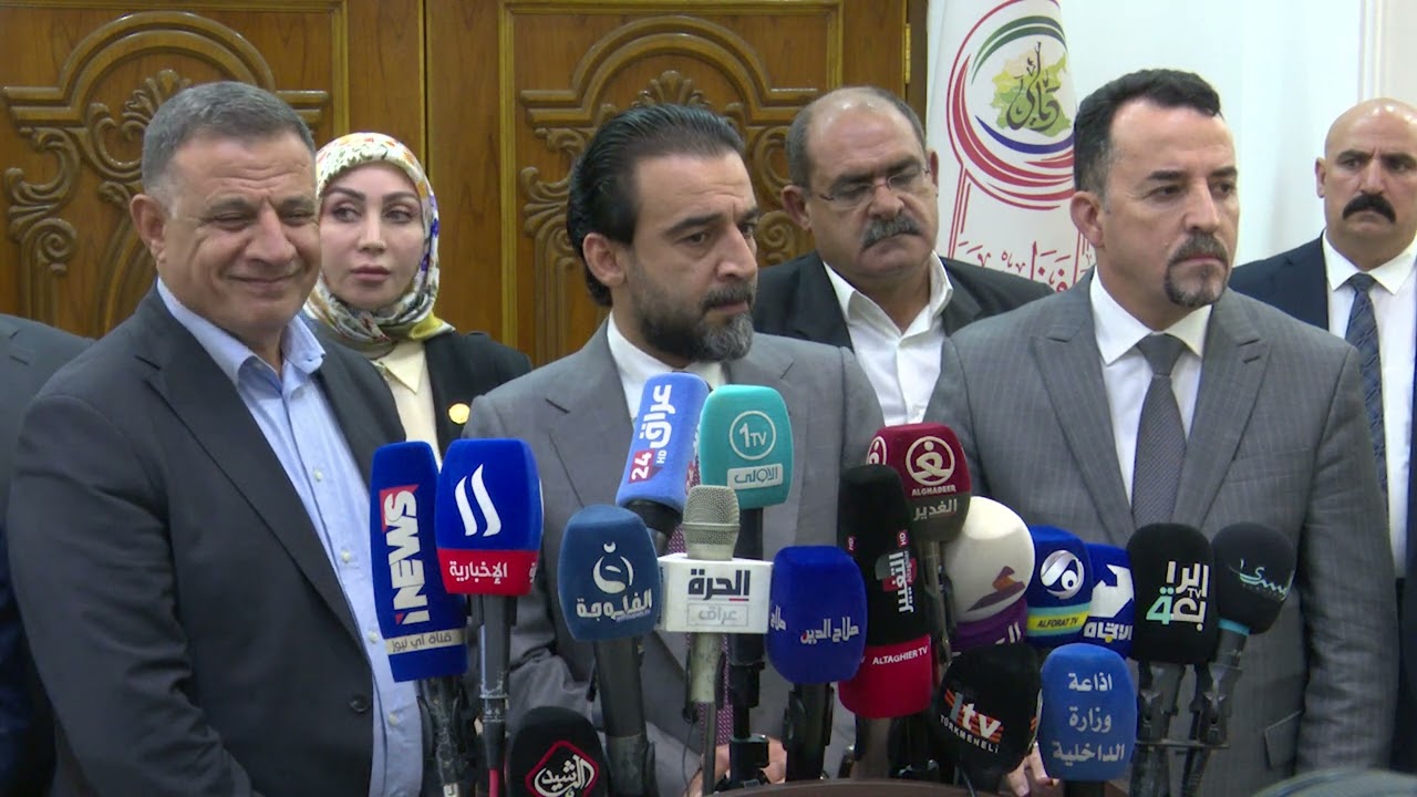 المؤتمر الصحفي لرئيس مجلس النواب محمد الحلبوسي في محافظة ديالى