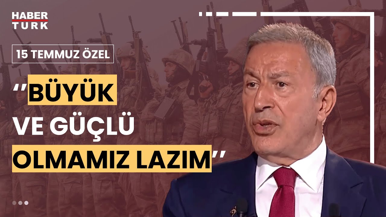 FETÖ'cü askerler nasıl gizlendi? Hulusi Akar değerlendirdi