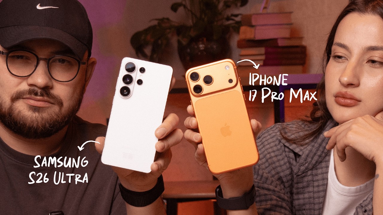 Samsung Galaxy S26 Ultra vs iPhone 17 Pro Max! Qaysi kuchli?