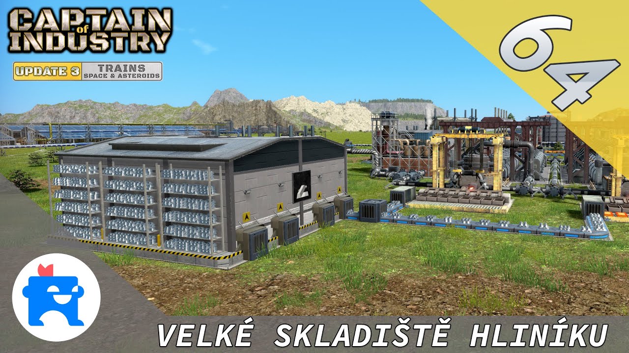 ⚓️SKLADUJI HLINÍK NA DALŠÍ UŽITÍ❗️ CAPTAIN of INDUSTRY | S03E64