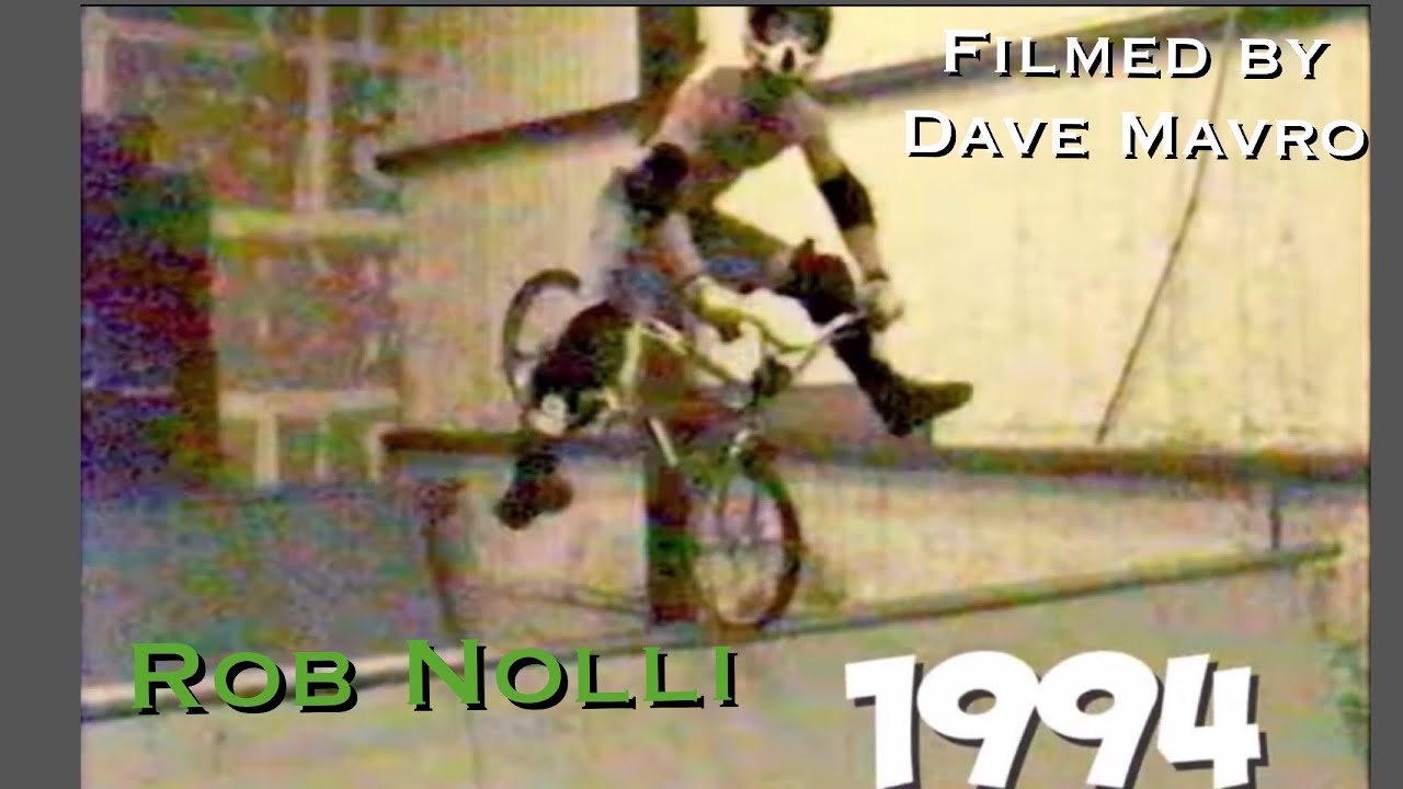 Rob Nolli 1990’s BMX riding Florida FLBMX filmed by Dave Mavro
