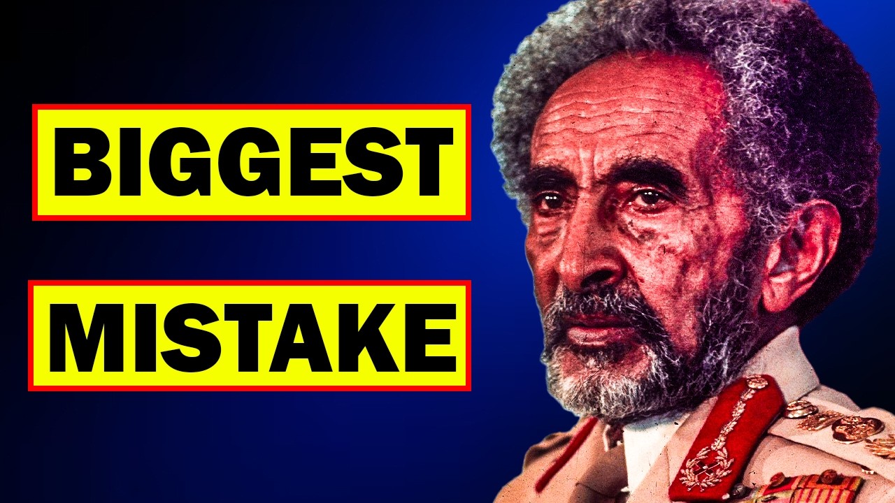 How one fatal error Led to emperor Haile Selassie downfall?