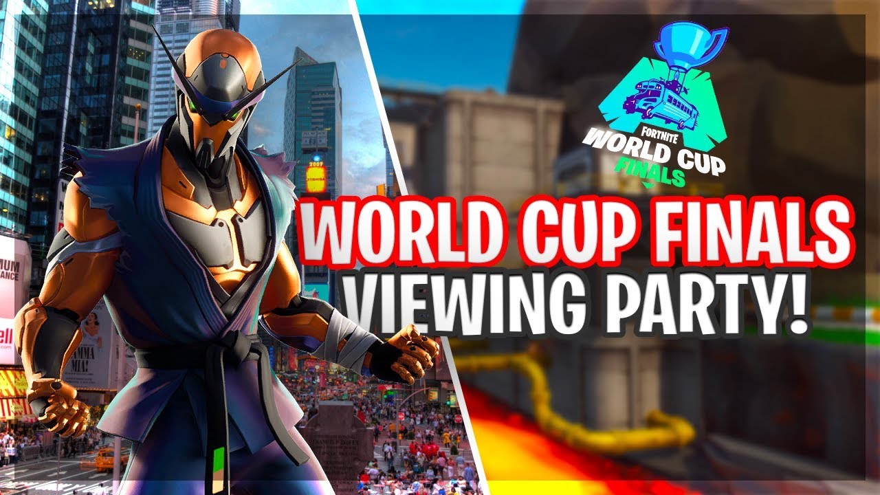 WORLD CUP SOLO FINALS VIEWING PARTY! | !alerts !insta