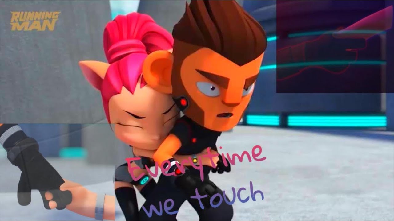 (Running Man Animation) Gai x Miyo-Everytime we touch (Requested)