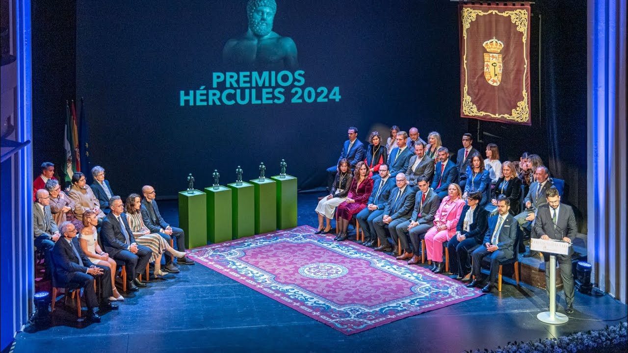 Ceremonia de entrega de los Premios Hércules 2024