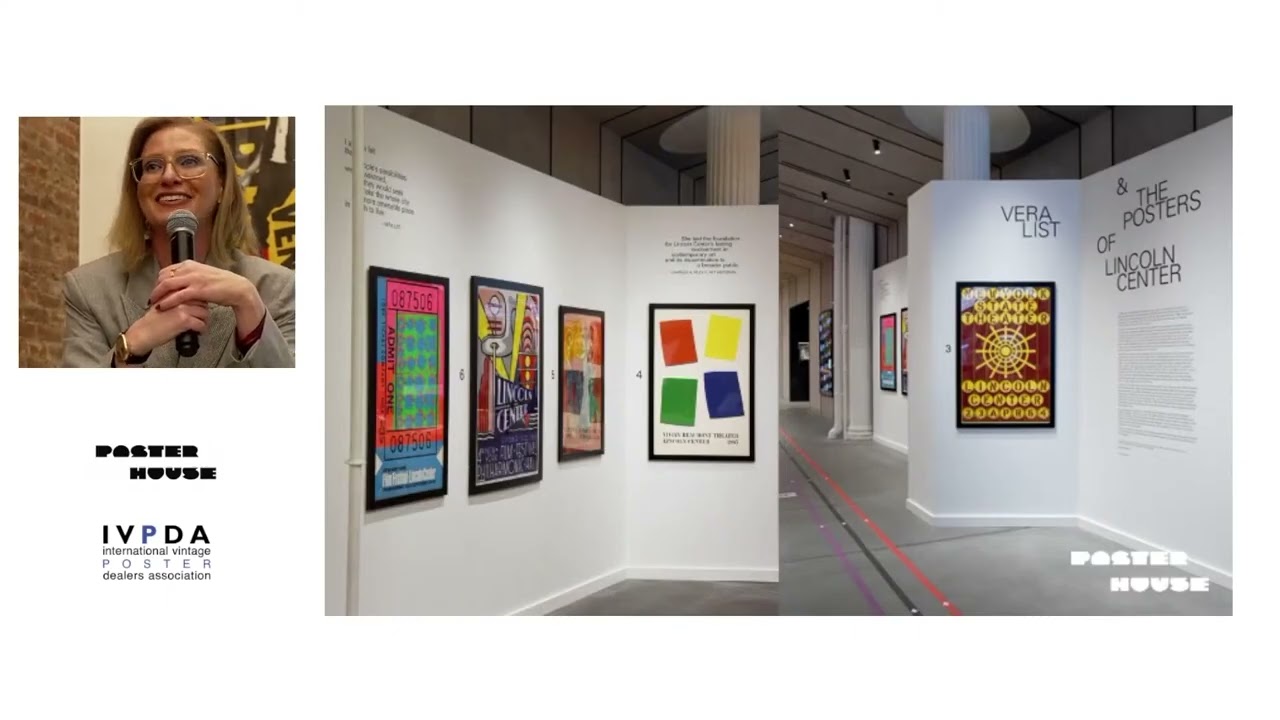 IVPDA Poster Symposium NYC: 4-A look at Poster House exhibitions, past, present, and future