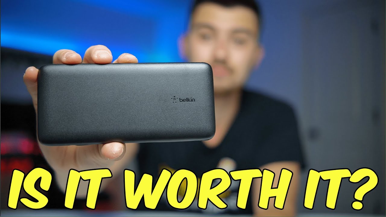Review of the Belkin BoostCharge Plus 10,000mAh Portable Charger with Integrated Cables