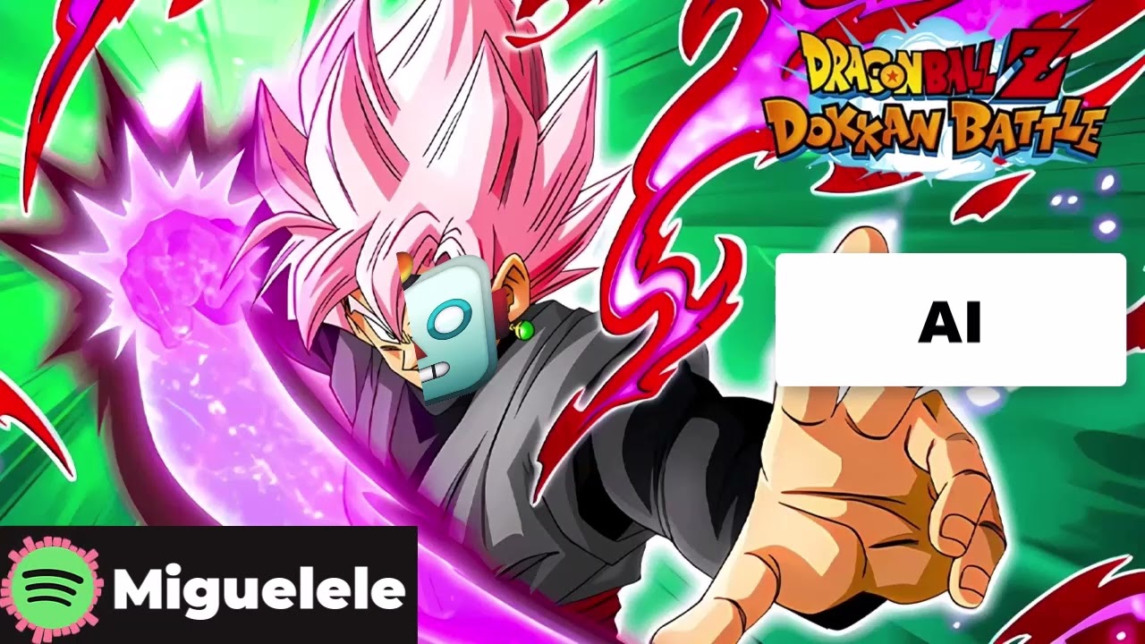 PHY Goku Black Rose Active Skill OST but it's extended by AI - Dokkan Battle