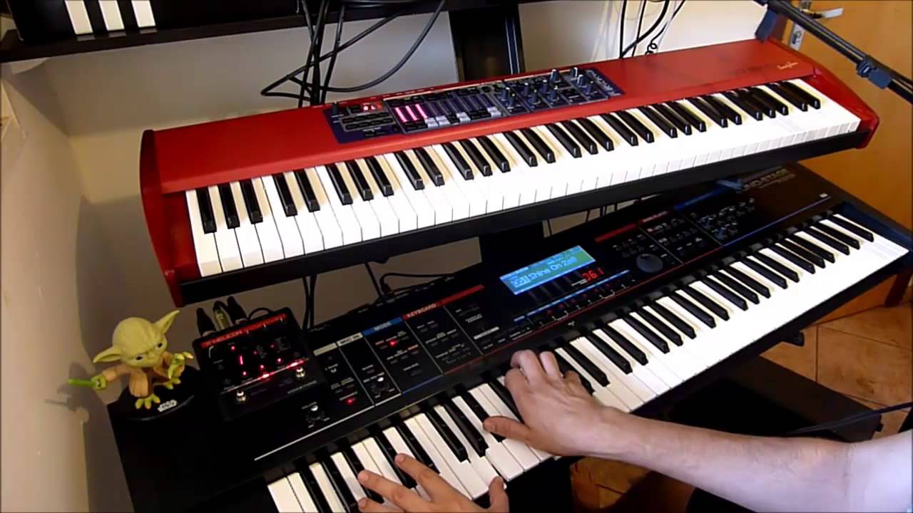 Shine On You Crazy Diamond - Roland Juno Stage, TC Helicon Harmony G-XT, Nord Electro 2 TEST