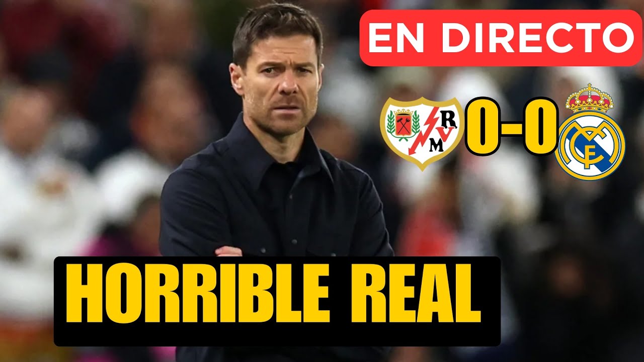 RAYO VALLECANO 0-0 REAL MADRID: EL PEOR RM DE ALONSO
