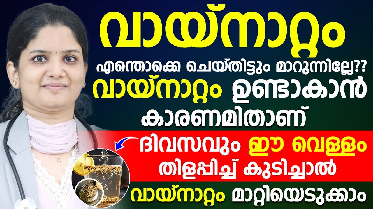 വായ്നാറ്റം മാറ്റിയെടുക്കാൻ ഇതാ 3 സിമ്പിൾ ടിപ്സ് | വായ്നാറ്റം നിസ്സാരമായി കാണരുത് | vainattam maran
