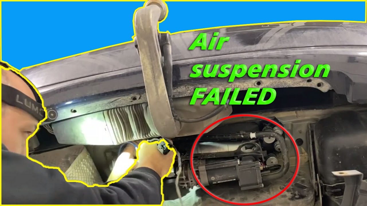 Расположение пневмоподвески BMW на F11 и устранение проблем