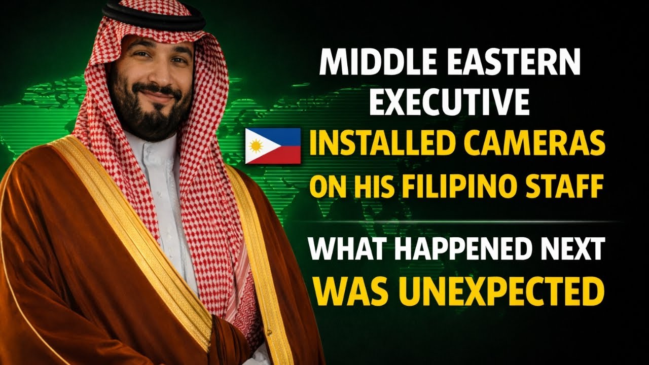 A Middle Eastern Executive Installed Cameras on His Filipino Staff — He Stopped Watching After Day 6