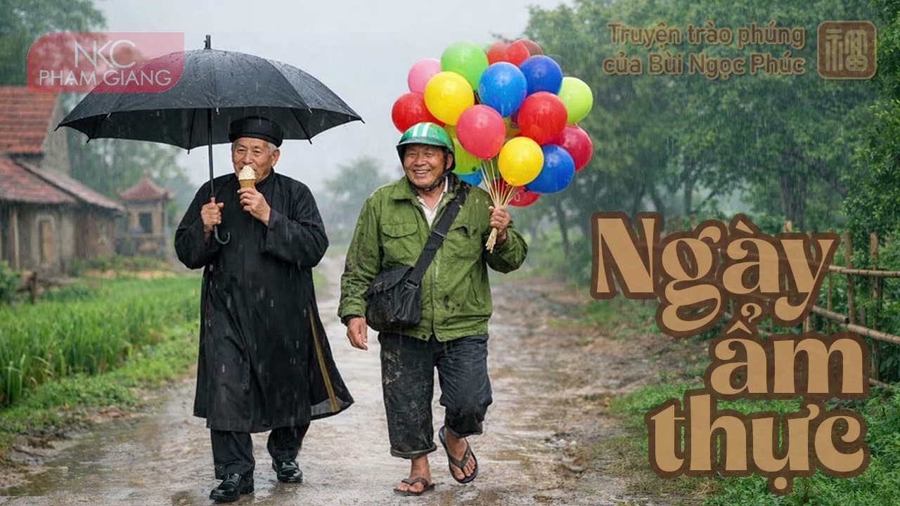 Ngày ẩm thực | Truyện trào phúng - Bùi Ngọc Phúc | NKC Phạm Giang
