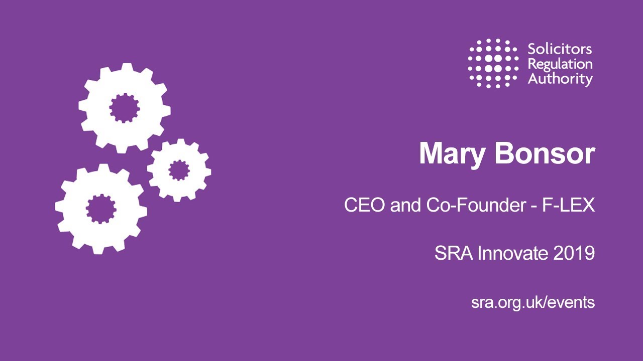 SRA Innovate: Mary Bonsor