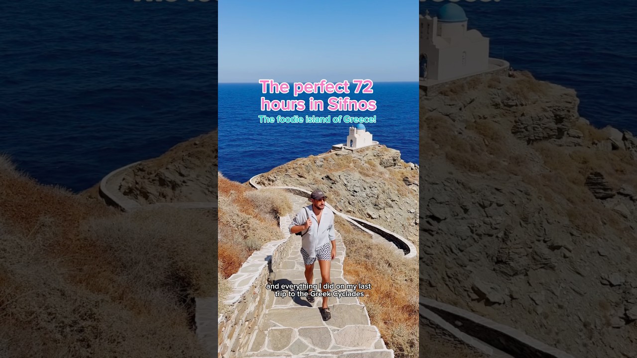 One of my favorite Greek islands!! Sifnos! #greece #greekislands #travel #athens #cyclades
