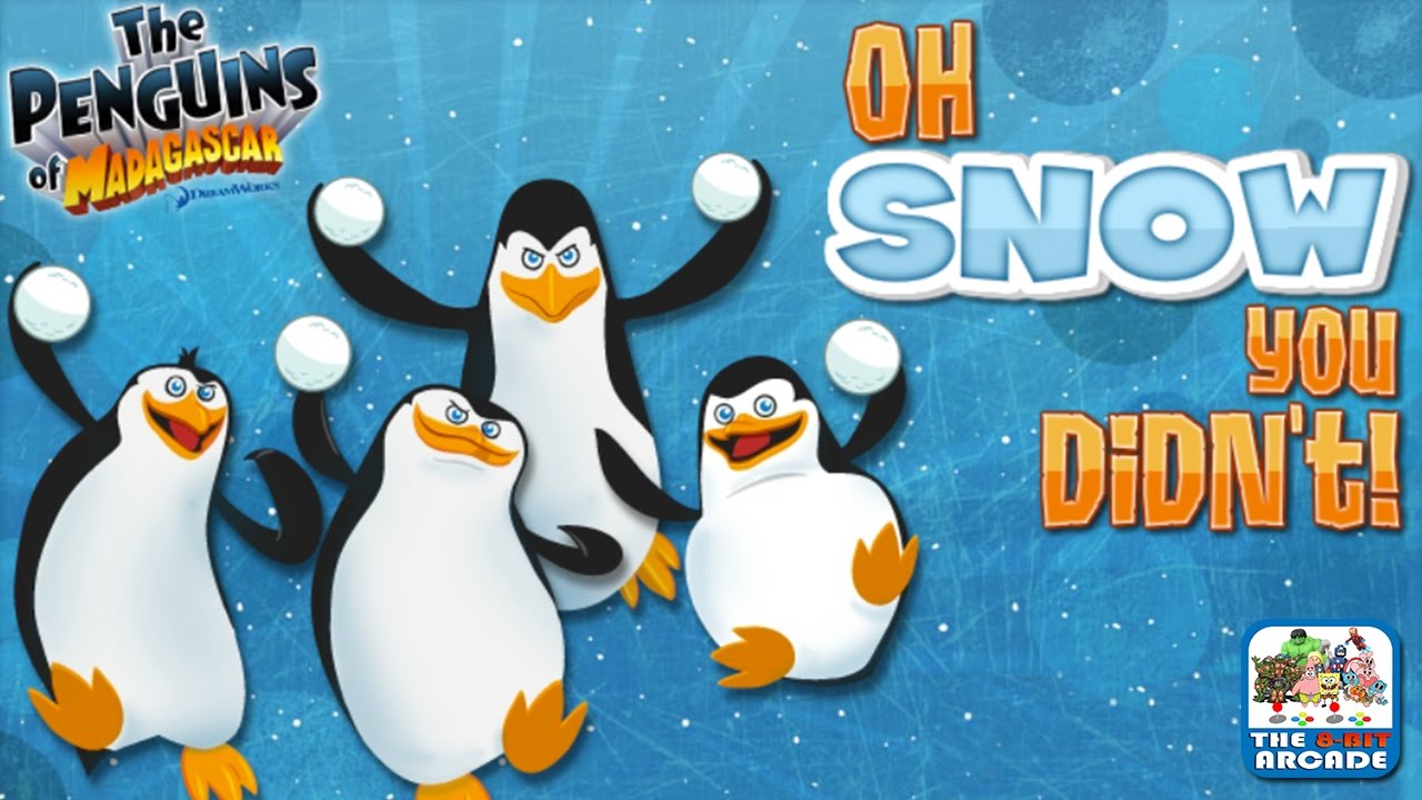 The Penguins of Madagascar: Oh Snow You Didn't - Destroy Forts (Nickelodeon Games)