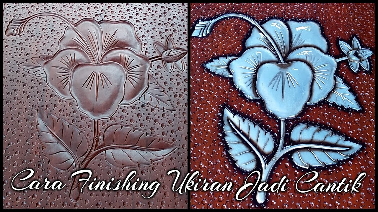 INI MUDAH Cara Finishing Ukiran Kayu Jati Warna Silver