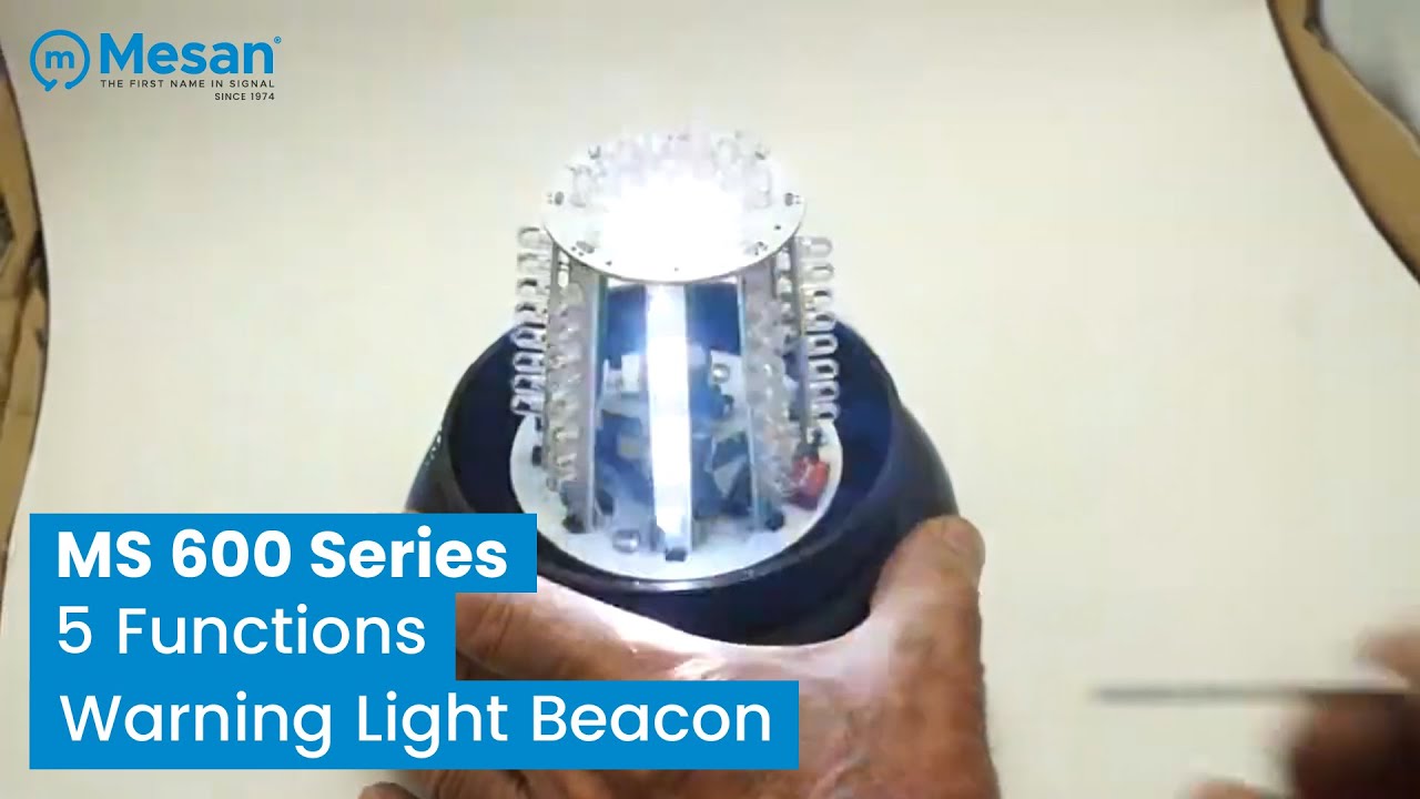 LED 5 functions warning light beacon (600 series) / 5 Fonksiyonlu İkaz Lamba