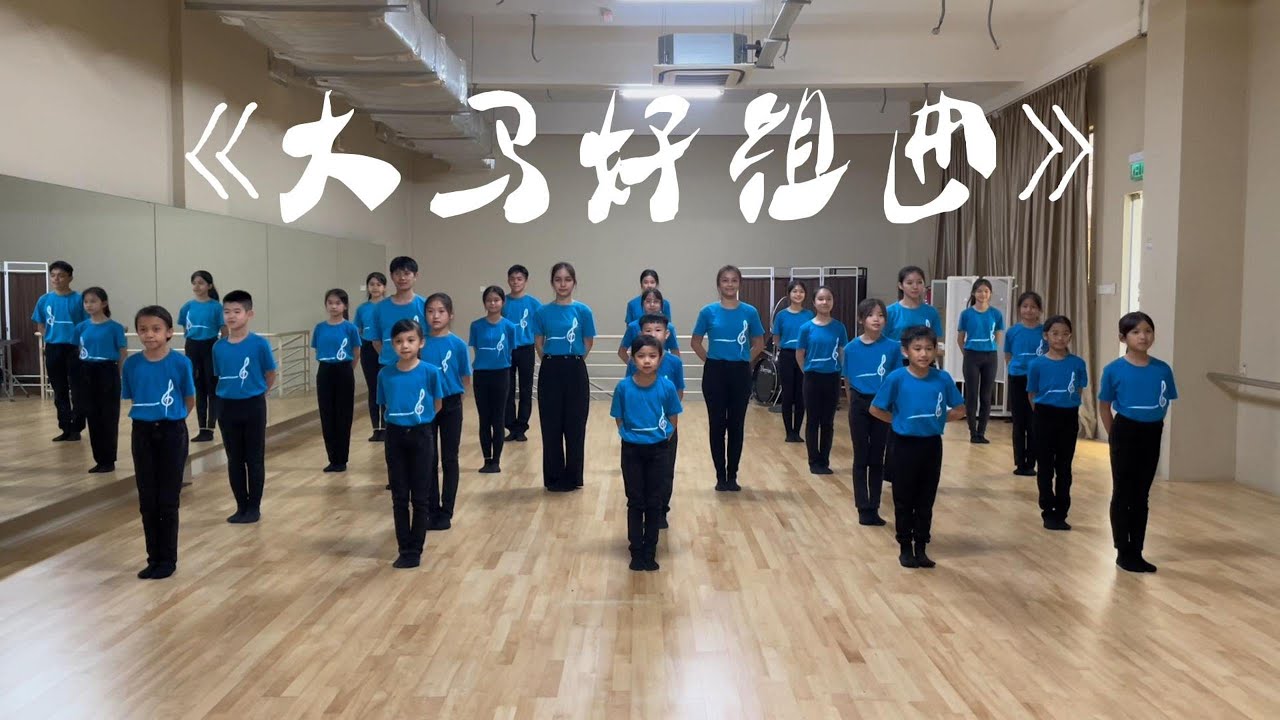 2023《大马好组曲》律动教学视频（已镜面）