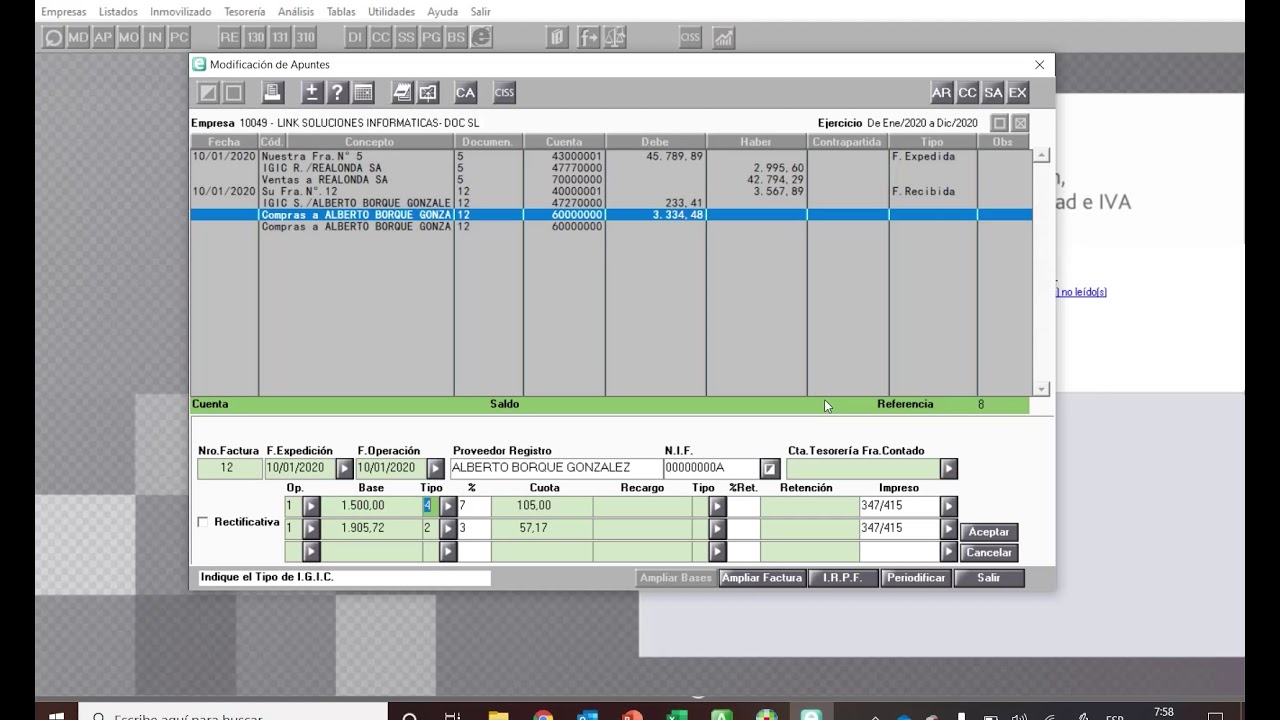 a3ASESOR eco: principales funcionalidades