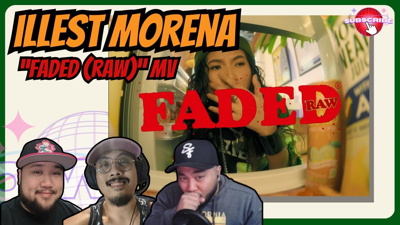 ILLEST MORENA = FADED (RAW) OMV - REACTION | They were burnin it down 🔥