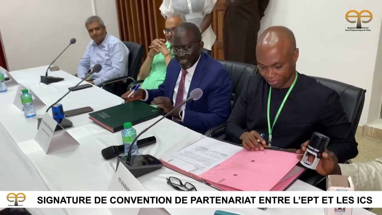 NOUVELLE CONVENTION DE PARTENARIAT ENTRE EPT & ICS