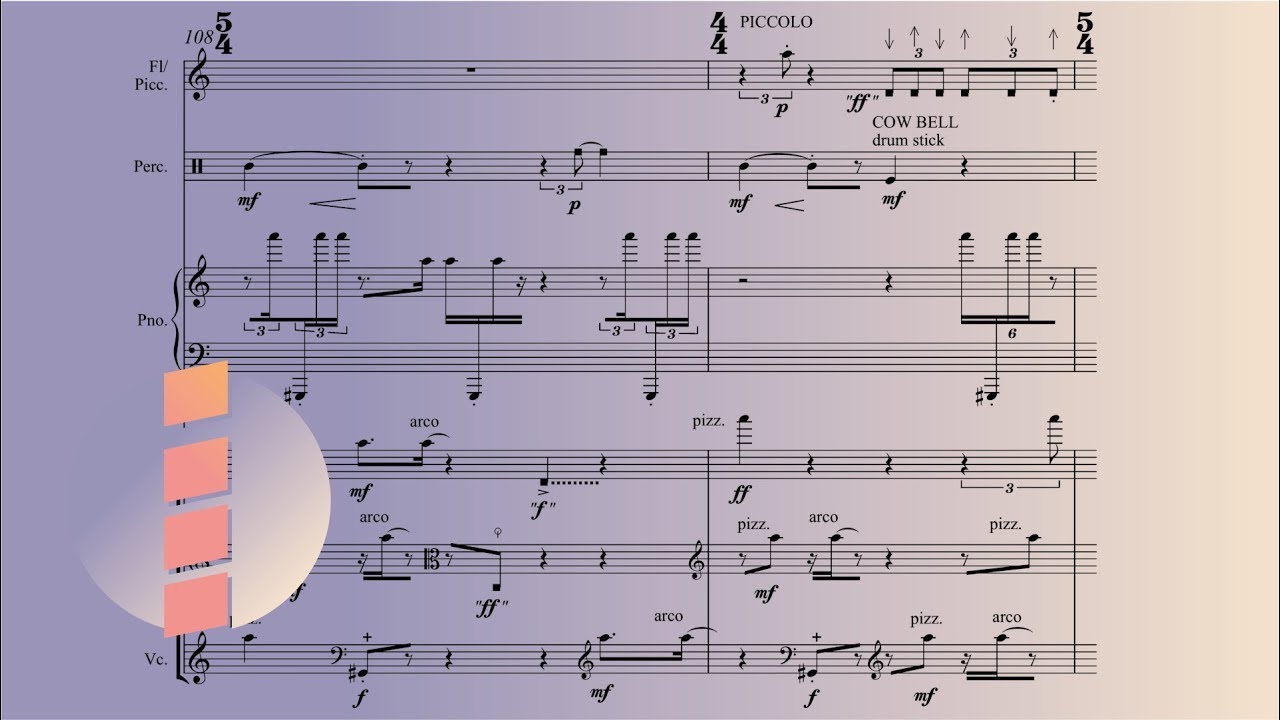 Johan Svensson &mdash; Rita cirklar [w/ score]