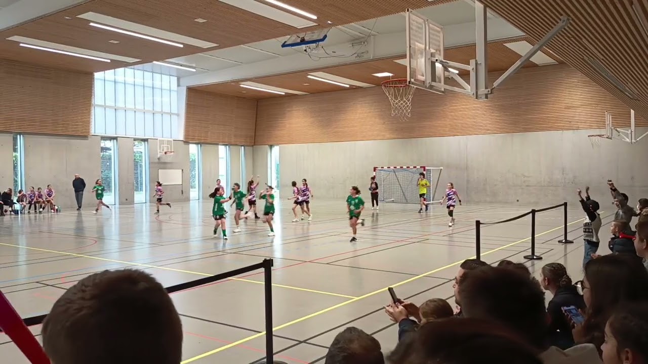 Victoire AC Seyssinet HB VS Handball Club Pays d'Allevard -13 fille 💪💚