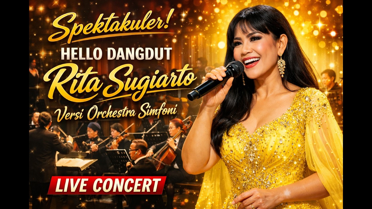 Spektakuler! Hello Dangdut - Rita Sugiarto Versi Orchestra Simfoni Live Concert!!