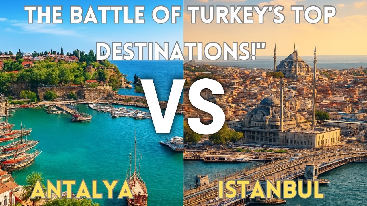 Antalya vs Istanbul | Beaches, History & Nightlife Compared | Which One? 🇹🇷