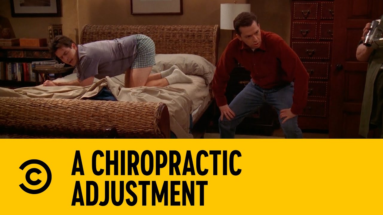 A Chiropractic Adjustment | Two And A Half Men | Comedy Central Africa
