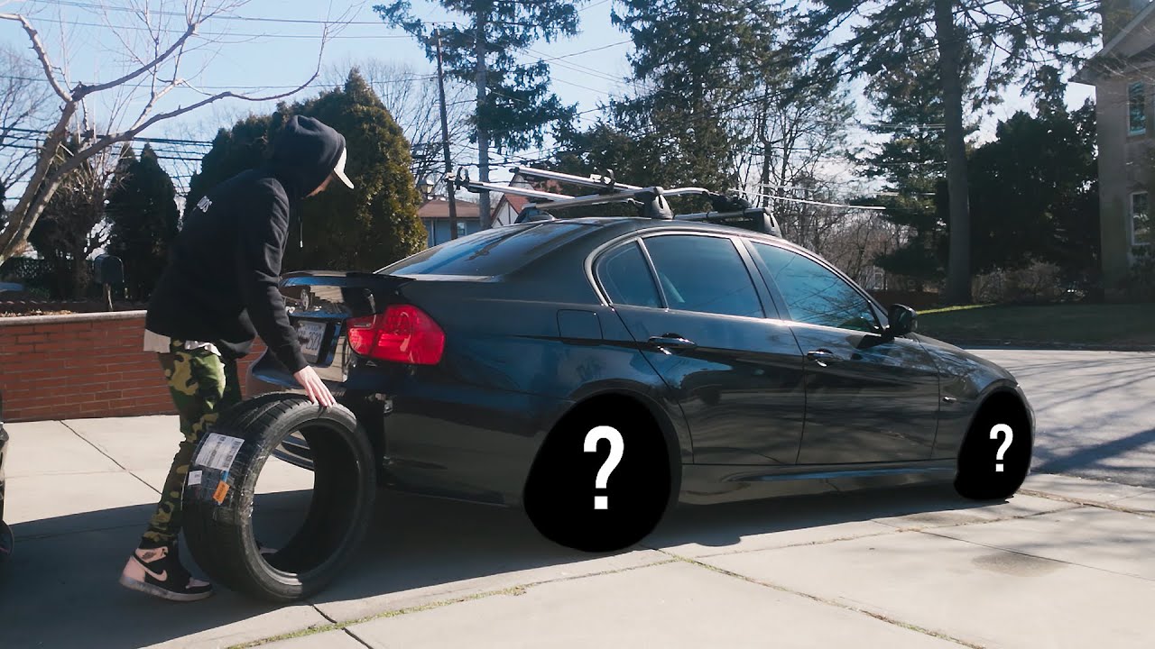 BMW E90 GETS AN AGGRESSIVE WHEEL SETUP!