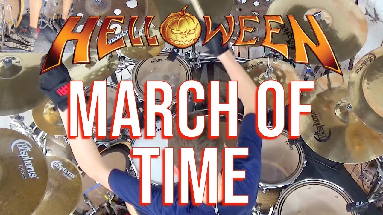 Helloween - March Of Time - Drum Cover - AGE 14