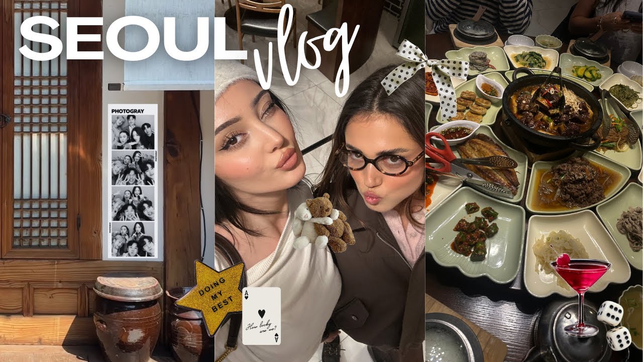 SPA DAY EN COREE 🧖🏻‍♀️🫧 soin visage, tenues traditionnelles dans le restau, perdue à myeongdong,...