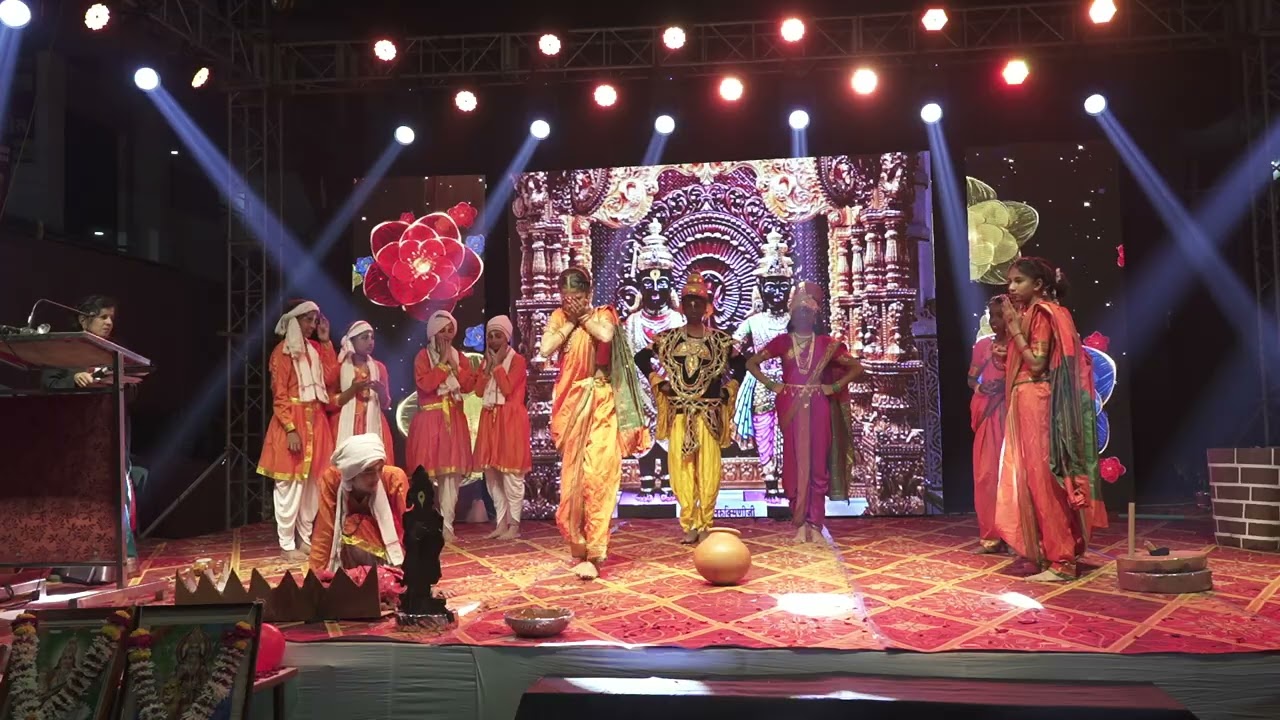 Pushpaniketan Convent & English High School ( Vitthal Dance )